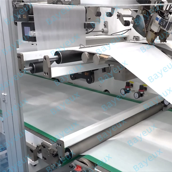 High speed adult diaper making machine