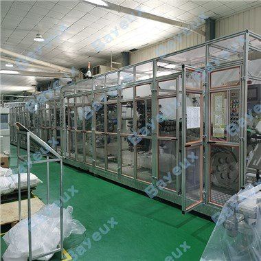 T Shape Baby Diaper Production Line